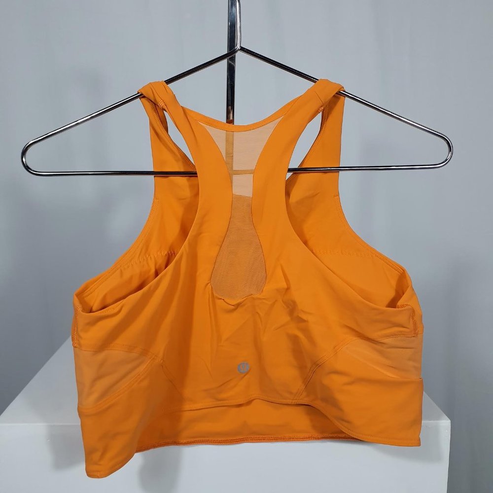 Lululemon Mesh-Back Sweat-Wicking Fabric Training Bra Size 12 - Picture 3 of 5
